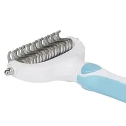 Колтунорез для собак и котов AnimAll Groom, 18х9 см, голубой