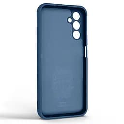 Силиконовый чехол для Samsung Galaxy A14 5G (A146)/A14 4G (A145), Icon Ring, синий, панель-накладка, с кольцом-подставкой на 360°, противоударный, возможность использования магнитных держателей, ArmorStandart (ARM68758) - мініатюра 2