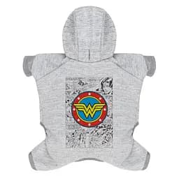 Комбінезон для собак WAUDOG Clothes з малюнком «Чудо-жінка» (комікс), софтшелл, S40, B 52-57 см, С 32-37 - мініатюра 2