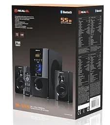Акустична система Real-EL 2.1 M-555 Black (EL121300013) - мініатюра 6