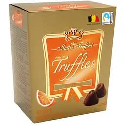 Цукерки Maitre Truffout Fancy Truffles Orange трюфелі з апельсином 200 г 