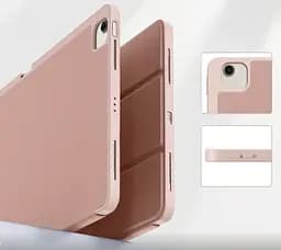 Чохол-книжка CDK для Apple iPad Air 13" M3 2025 екошкіра/силікон Smart Case cлот стилус (017899) pink sand - мініатюра 3