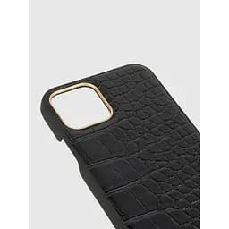 Протиударний чохол iDeal of Sweden Atelier MagSafe для iPhone 12 Pro (6.1") Neo Noir Croco - мініатюра 3