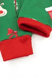 Ромпер дитячий з начосом Christmas Rudolph з відкритими ніжками - мініатюра 5