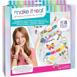 Набір для створення шарм-браслетів Make It Real Кольорова перлина (MR1729)