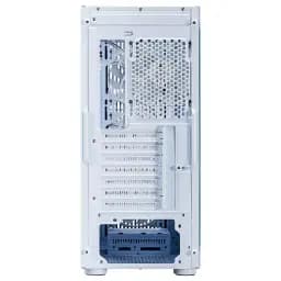 Корпус 1stPlayer H6-WH-4F7-W, White, без БП, Midi Tower, ATX / Micro ATX / Mini ITX, 1xUSB 3.0 / 2xUSB 2.0, макс. CPU - 165 мм / VGA - 320 мм, 4x120 мм ARGB, бічна панель із загартованого скла - мініатюра 2