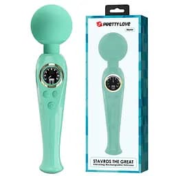 Вибромассажер PRETTY LOVE - Skyler Green, 10 vibration functions 9 speed levels PRETTY LOVE BW-055016LED-2 98569