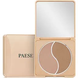 Бронзер-палетка Paese Self Glow Bronzer Light 2 в 1, 6 г