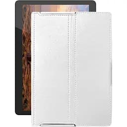 Чохол StatusCASE з екошкіри для планшету Bravis NB961 9.6 Білий