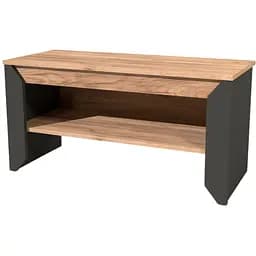 Тумба для взуття Еверест Нордік-900 90х38х45 см Графіт + Дуб золотий крафт (DTM-5546)