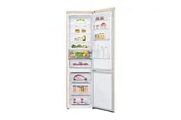 Холодильник LG з нижньою морозильною камерою, 203x60х68, 419 л - мініатюра 2
