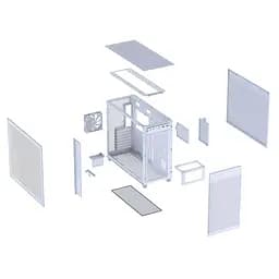 Корпус Asus Prime AP303 TG White (90DC00V3-B39010) - мініатюра 9