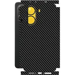 Защитная пленка StatusSKIN для Xiaomi Poco X7 Pro Корпус Винил Карбон черный