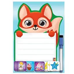 Магнитная доска Vladi Toys Лисица, с маркером, украинский язык (VT3601-21)