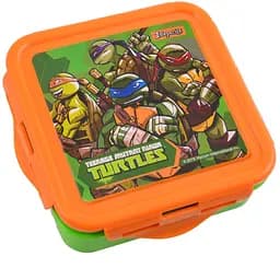 Ланч-бокс 1 Вересня TMNT, 380 мл, зелений з помаранчевим (706875)