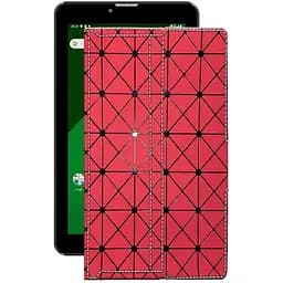 Чохол StatusCASE з екошкіри для планшету Navitel T505 Pro Червоний ромб