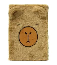 Блокнот хутряний Капібара 5245, А5, 80 аркушів, клітинка