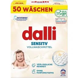 Стиральный порошок для детских вещей Dalli Sensitiv 2,5 кг