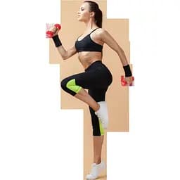 Гантелі для фітнесу вінілові круглі York Fitness 2х0,5кг рожевий - мініатюра 4