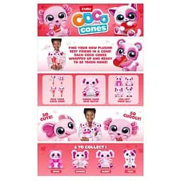 Іграшка м'яка Zuru Coco Cones Valentines в асортименті (9639SQ1) - мініатюра 15