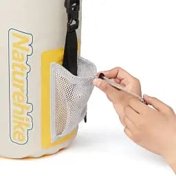Рюкзак водонепроникний Naturehike CNK2300BS017 15 л білий - мініатюра 3