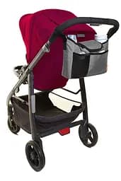 Сумка-органайзер на коляску DreamBaby On-The-Go Grey Denim, сіра (F2257) - мініатюра 3