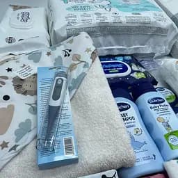Набір для новонароджених у пологовий "Ніжний дотик" у рожевих кольорах ЕкоМама + сумка у подарунок - мініатюра 4