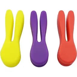 Набір з 3 силіконових підставок для чайної ложки, пакетика чаю, кришки каструлі, Kitchen Master 86717