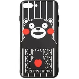 Чохол-накладка Toto Cartoon Print Glass Case Apple iPhone 7 Plus/8 Plus Kumamon