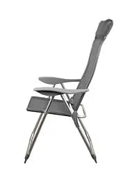 Складний стілець Levistella GP20022010 GRAY, 3 положення нахилу спинки, сірий, для дачі, вага 3,1 кг - мініатюра 2