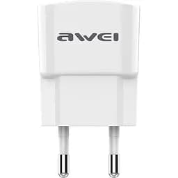 Зарядний пристрій AWEI C-832 Travel charger + Lightning cable 1USB 2.1A White - мініатюра 4