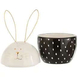 Ємність для зберігання J-line у формі зайчика з кришкою 20х11 см (21433)