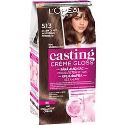 Крем-фарба для волосся без аміаку L'Oreal Paris Casting Creme Gloss 513 Морозний Трюфель 120 мл