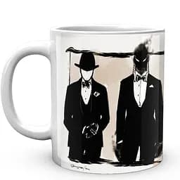 Кружка GeekLand Моя геройская академия My Hero Academia Лига злодеев Рисунок MHA 02.506 330 мл белая