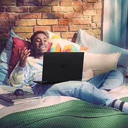 Ноутбук HP Victus 16-d1010ua 16.1' FHD IPS AG, Intel i7-12700H, 16GB, F512GB, NVD3050Ti-4, DOS, синій (67H69EA) - мініатюра 2