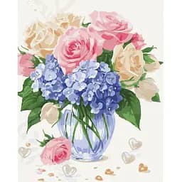 Картина за номерами ArtCraft Романтичні квіти 40x50 см (13094-AC)