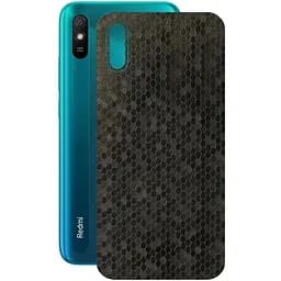 Защитная пленка StatusSKIN для Xiaomi Redmi 9i Sport 2021 Корпус Винил Соты черные