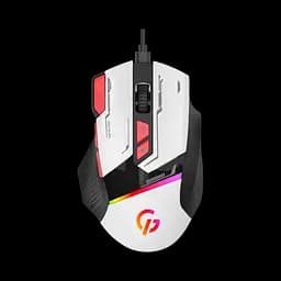 Миша GamePro GM300W RGB White - мініатюра 1