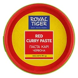 Паста Royal Tiger Карри красная 50 г