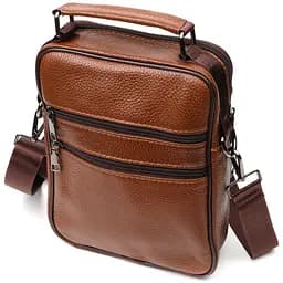 Шкіряна чоловіча сумка Vintage 19,5х24х4,5 см sum0023581 - мініатюра 2