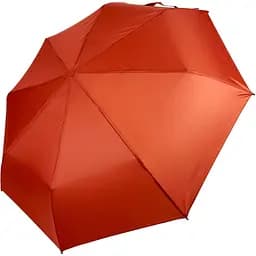 Женский складной зонтик механический S&L 97 см терракотовый