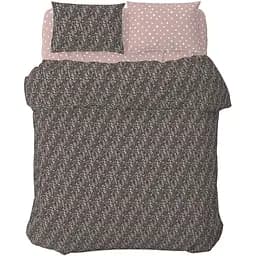 Комплект постельного белья Home Line Цветение трав 215х143 см графит (176876)