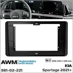 Перехідна рамка KIA Sportage AWM 981-02-221 - мініатюра 5