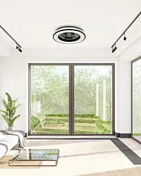 Стельовий світильник Polux 325808 Kenya Led max 1x48W 3000K-6000K 5300Lm IP20 Bk - мініатюра 3
