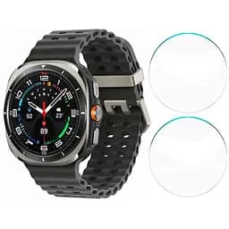 Захисне скло Watchbands Samsung Galaxy Watch Ultra SM-L705 Titanium Silver (SM-L705FZTASEK) - 2шт (WB000ULTRA2INSILVER)