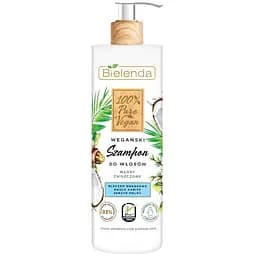 Шампунь Bielenda 100% Pure Vegan для пошкодженого волосся, 400 мл