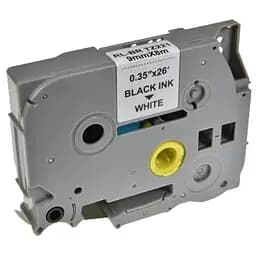Стрічка для принтера етикеток UKRMARK RL-B-T221P-BK/WT, TZE221. 9 мм х 8 м (900241)
