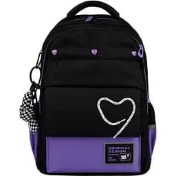 Рюкзак шкільний Yes TS-48 Purple Hearts (559923) - мініатюра 2