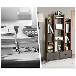 Стелаж Costway Drawer в стилі Loft - мініатюра 7
