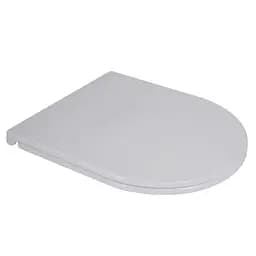 Сиденье для унитаза Mixxus Premium Seat Cover Ellipse-Wave-2001 с микролифтом 428х361х50 мм MP6610, Белый